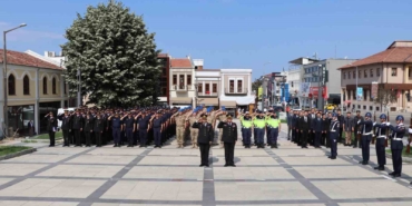 Edirne’de Jandarma Teşkilatı’nın kuruluşunun 186. yılı törenle kutlandı