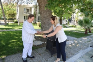 Silivri’de huzurevlerine bayram ziyareti