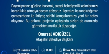 Ataşehir Belediyesi’nden ücretsiz çamaşırhane hizmeti