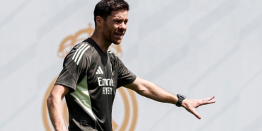 Xabi Alonso, Real Madrid ile ilk antrenmanına çıktı