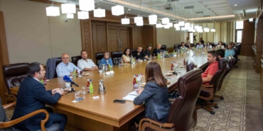 Büyükşehir’den meslek odalarına ‘Atatürk Spor Salonu’ bilgilendirmesi