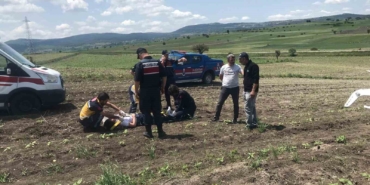 Bilecik’te uçak kazası
