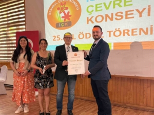 İHA Muhabiri Ahmet Faruk Sarıkoç’a çevre ödülü