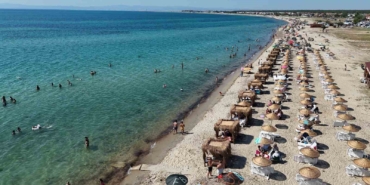Saros Körfezi sahillerine Kurban Bayramı’nda tatilci akını