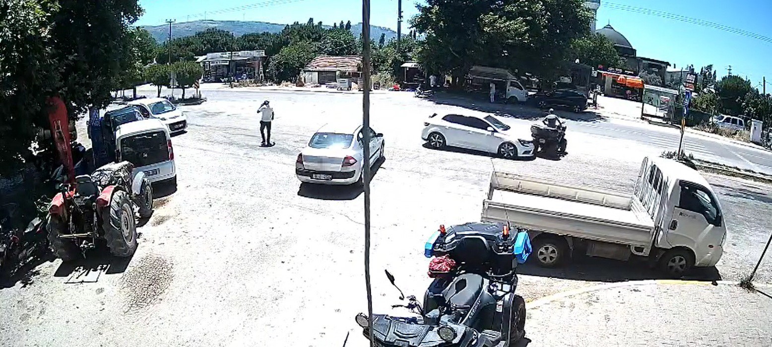 Erdek’te korkutan kaza: Takla atan ATV’den sağ kurtuldu