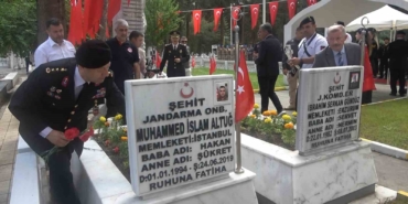 Yalova’da jandarmanın kuruluş yıldönümünde şehitler anıldı