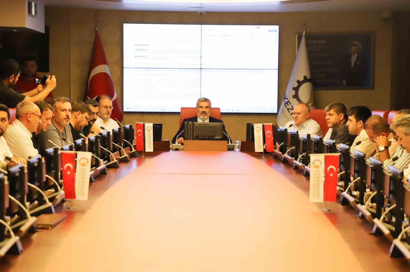 Çetin: "Çerkezköy Endüstriyel Fuarı, parlayan bir yıldız"