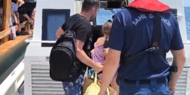 Ayvalık açıklarında 1 şahsın tıbbi tahliyesi gerçekleştirildi