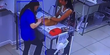 Veteriner kliniğinde köpeğini tedavi ettiren kadın bayıldı