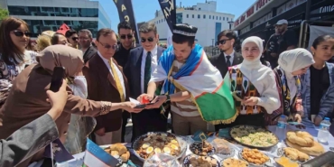 Uluslararası Kültür Festivali renkli görüntülere sahne oldu