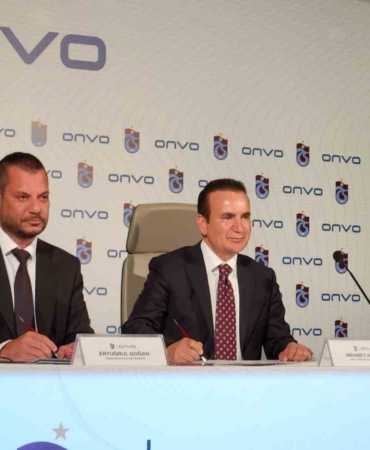 Trabzonspor’un forma sırt sponsoru Onvo oldu