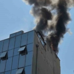 Tekirdağ’da 5 katlı pastane alev alev yandı, mahalleli sokağa döküldü