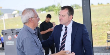 Silivri Belediye Başkanı Bora Balcıoğlu köylerde vatandaşlarla bayramlaştı