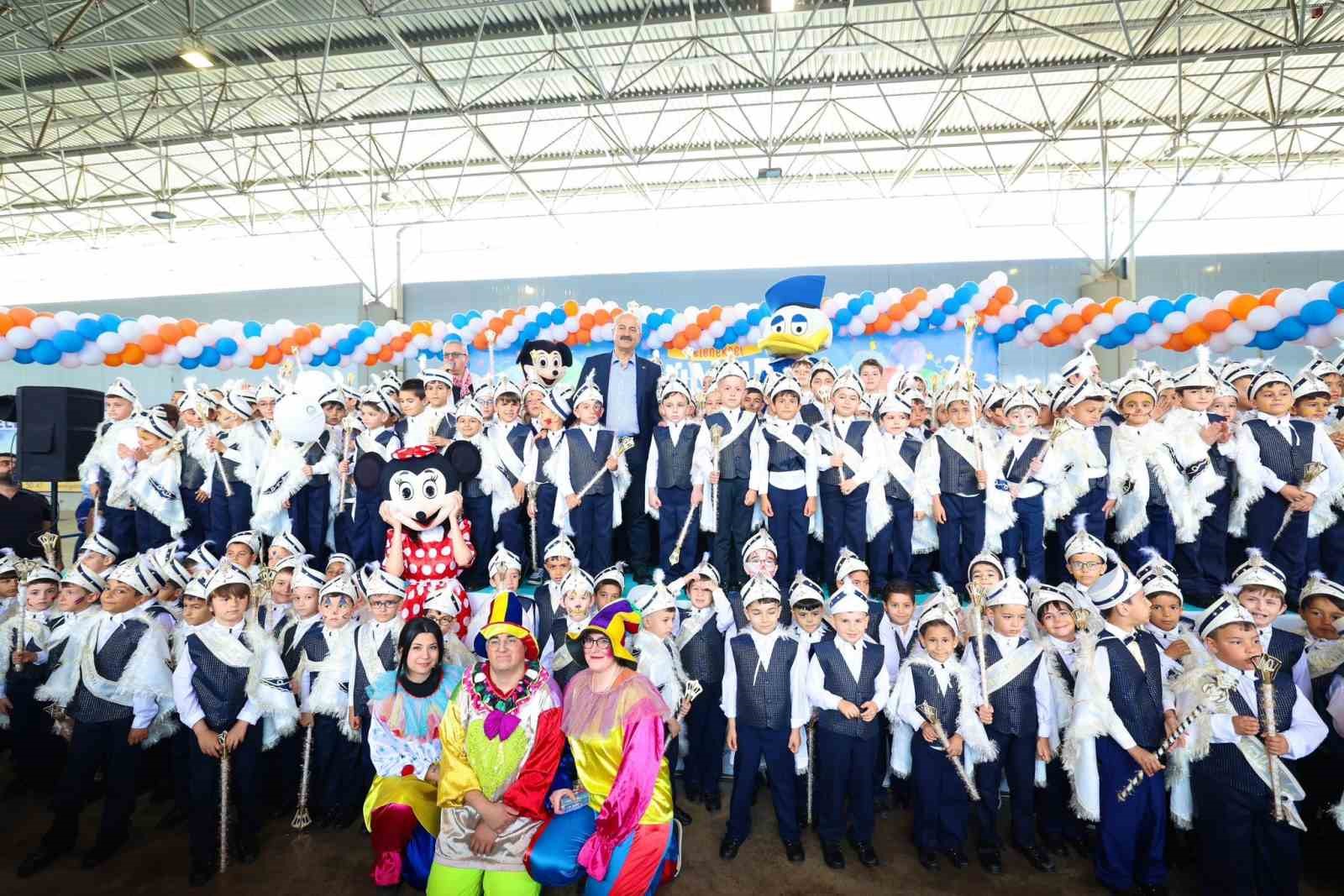 Gebze’de 450 çocuk için sünnet şöleni düzenlendi