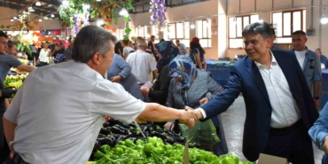Başkan Durgut, pazarcı esnafı ile bir araya geldi