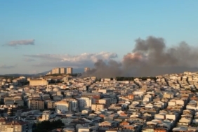 Bursa’da çöplükteki yangın şehrin her yerinden görüldü