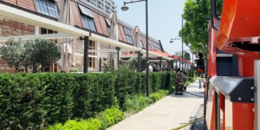 Zeytinburnu Fişekhane’de bir restoranda korkutan yangın