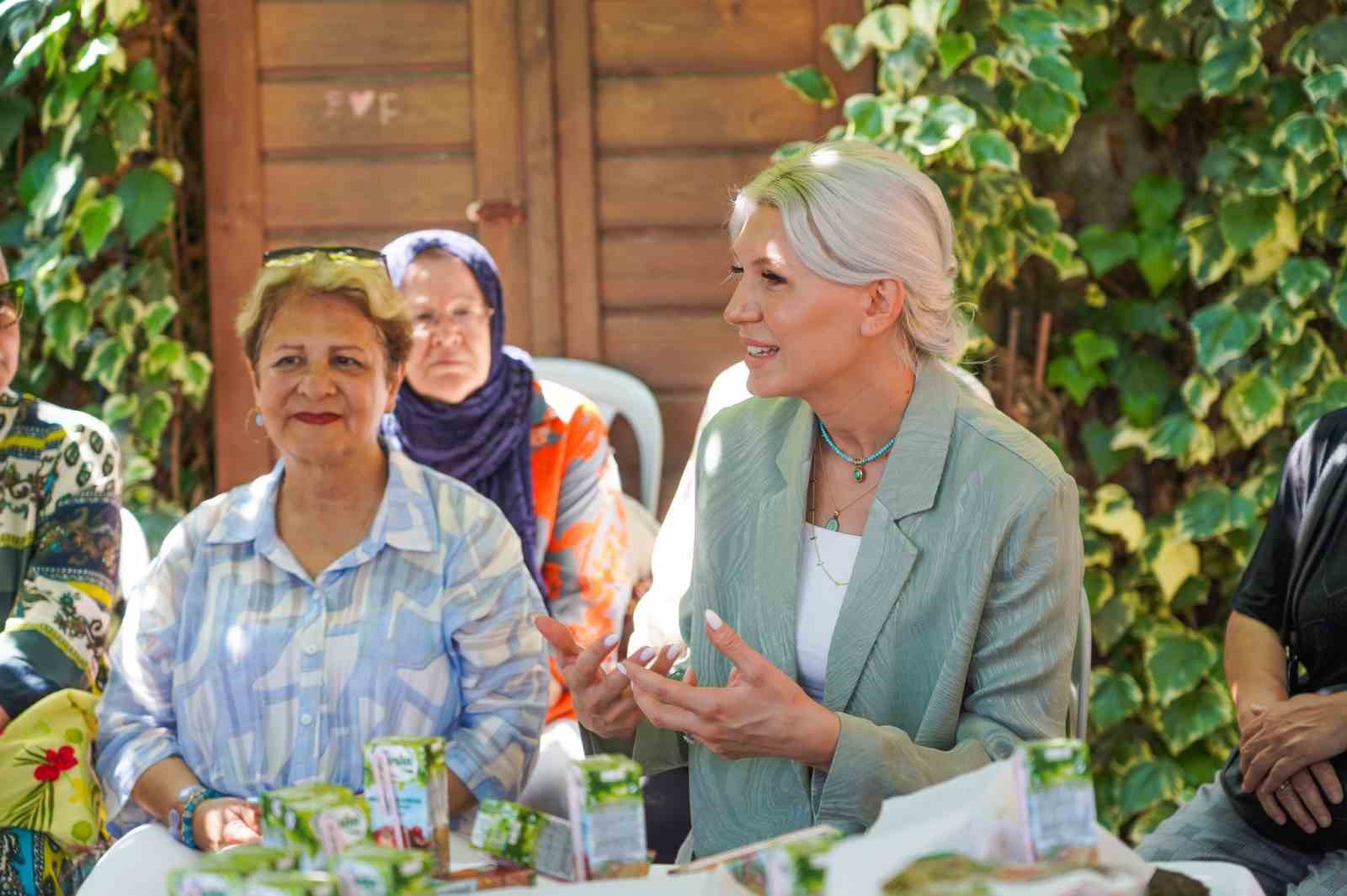 Başkan Subaşı, üretici kadınlarla bir araya geldi