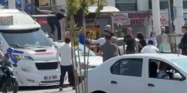Boks ringlerini aratmayan kavga