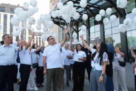 Toplumsal bilinç için skolyoz balonları havalandı