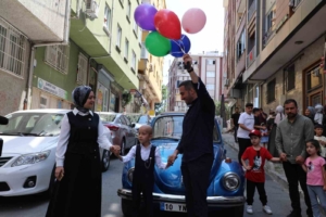 Esenler Belediyesi’nden kanseri yenen 7 yaşındaki Selim için anlamlı etkinlik