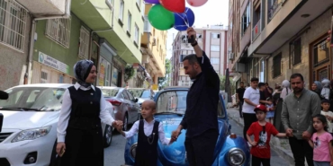 Esenler Belediyesi’nden kanseri yenen 7 yaşındaki Selim için anlamlı etkinlik