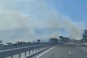 Dursunbey’deki orman yangını kontrol altına alındı