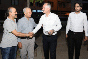 Başkan Alper Taban Sinanbey’de vatandaşlarla buluştu