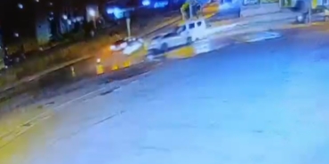 Edirne’de 4 aracın karıştığı zincirleme kaza kamerada