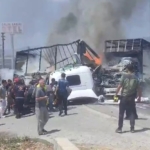 Sakarya’da korkunç kaza: Araçlarda yangın çıktı