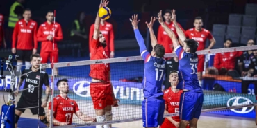 A Milli Erkek Voleybol Takımı, Fransa’ya mağlup oldu
