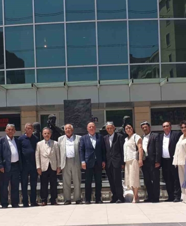 Özbekistan Gazeteciler Birliği’nden Bursa Gazeteciler Cemiyeti’ne ziyaret