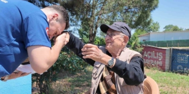 Bu kez hizmet için değil, bayramlaşmak için geldiler