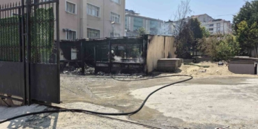Esenyurt’ta öğrenci yurdunda korkutan yangın