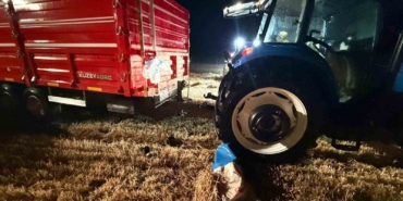Muratlı’da traktörden düşen sürücü hayatını kaybetti