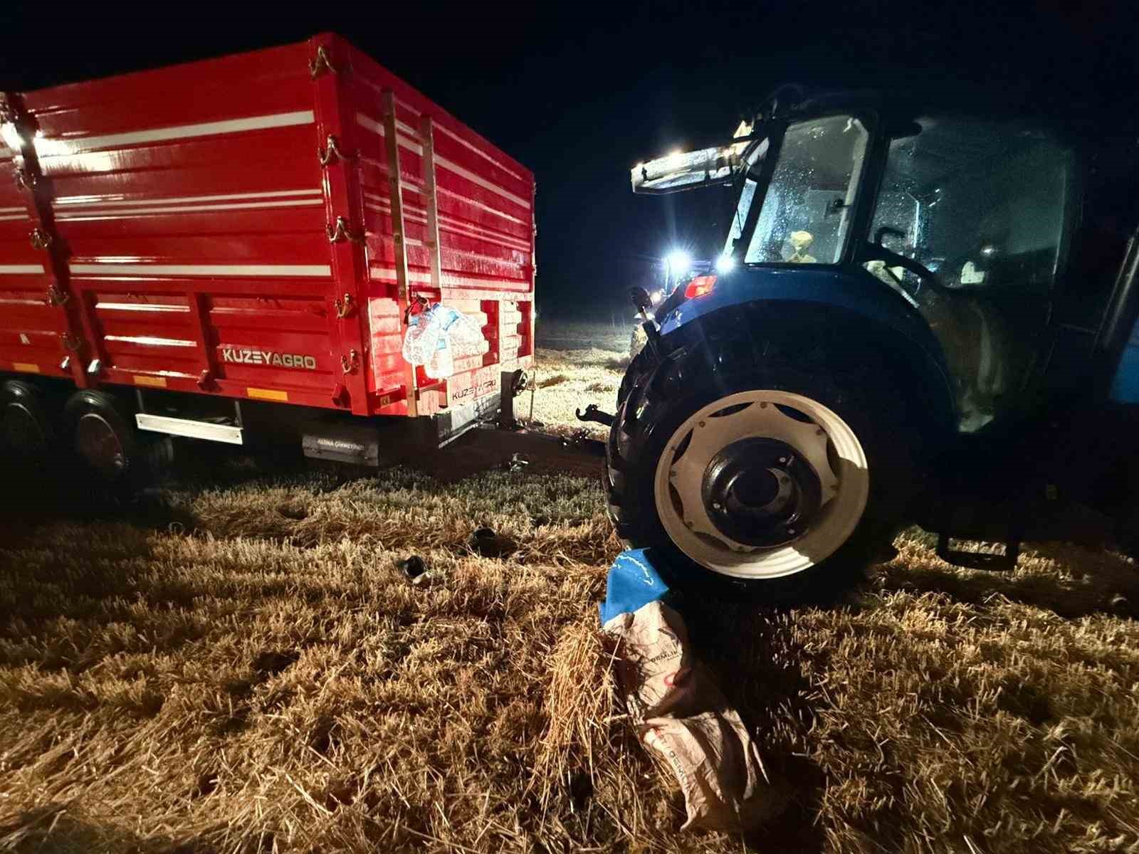 Muratlı’da traktörden düşen sürücü hayatını kaybetti