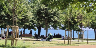 Bakırköy sahili bayram tatilinin son gününde doldu taştı