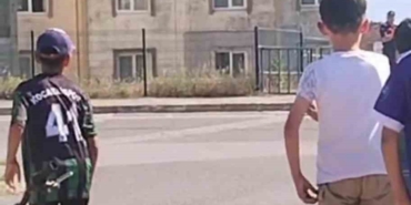 Tamiratı yapılan çatı alev alev yandı