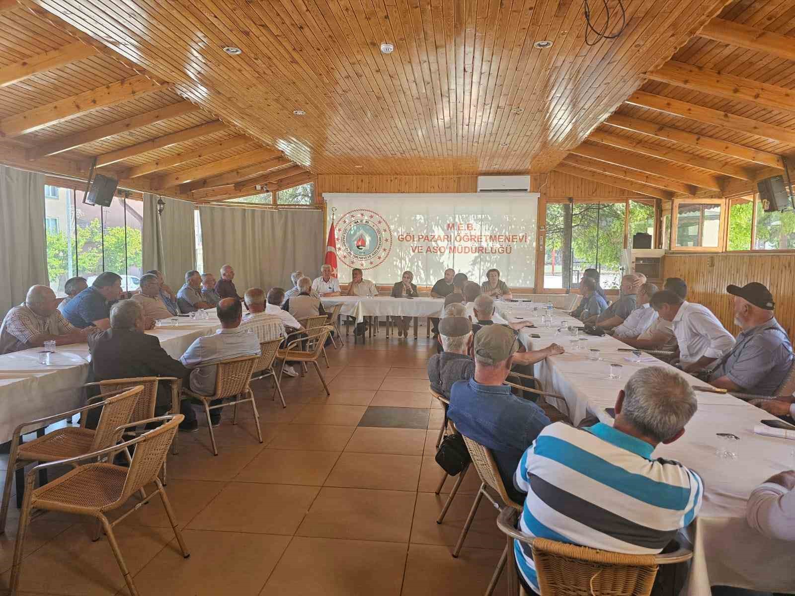 Gölpazarı’nda içme suyu verimliliği toplantısı yapıldı