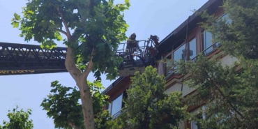 Bakırköy’de korkutan yangın