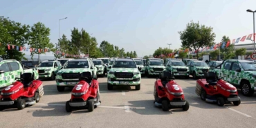 Büyükşehir, Tarım Peyzaj A.Ş. filosunu güçlendirdi