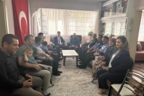 Osmaneli’nde şehit ailelerine anlamlı ziyareti