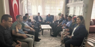 Osmaneli’nde şehit ailelerine anlamlı ziyareti