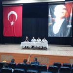 Gönen’de muhtarlar toplantısı yapıldı