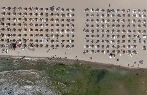 İstanbul’da plajları doldu taştı