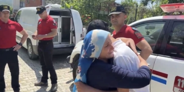 5 gün sonra bulunan Koçak, hastaneye sevk edildi