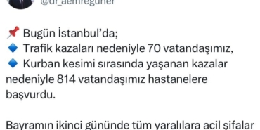 İstanbul’da bayramın ikinci günü bilançosu
