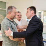 Silivri Belediye Başkanı Bora Balcıoğlu vatandaşlarla bayramlaştı