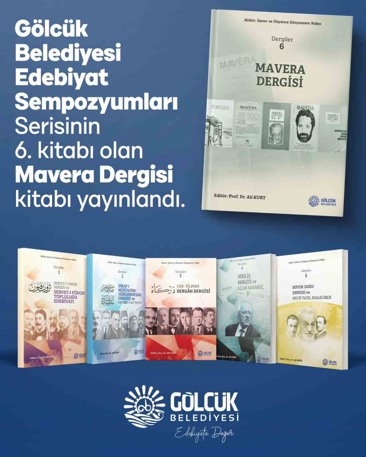 Gölcük’ten edebiyata yeni soluk: "Mavera Dergisi" kitabı yayınlandı
