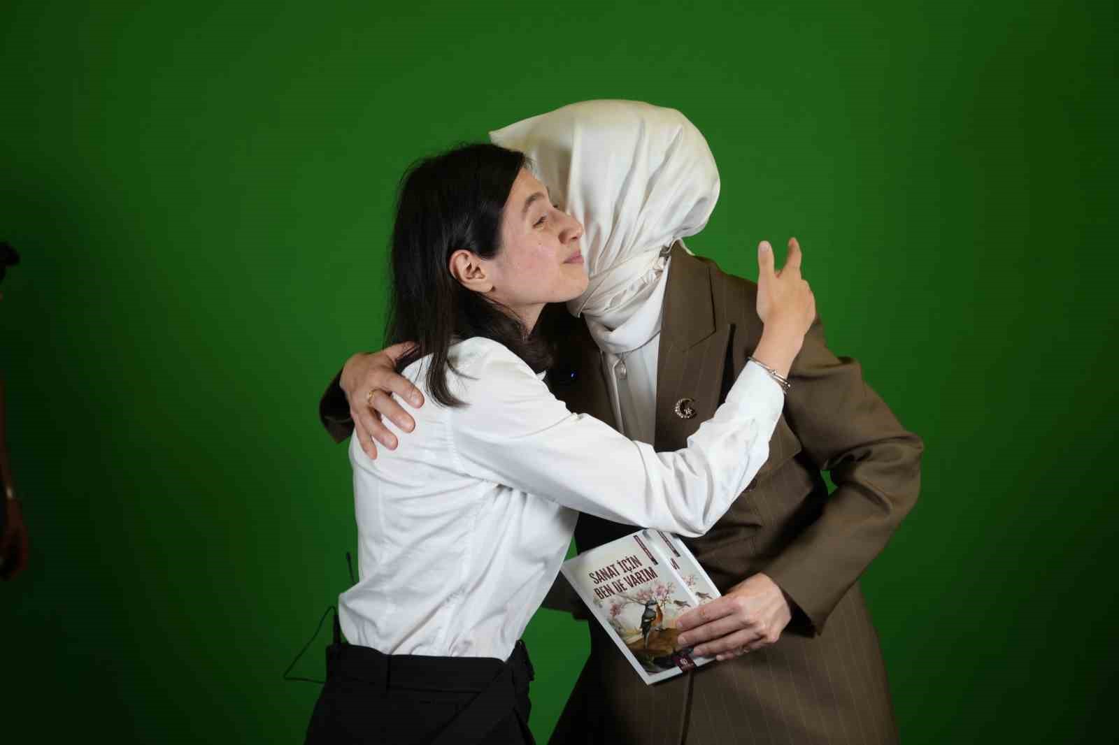 Özel bireylerin Bakan Göktaş sevinci